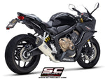 SC Project SC1-R Carbon Full Exhaust System for HONDA CBR650R (2021-2023)