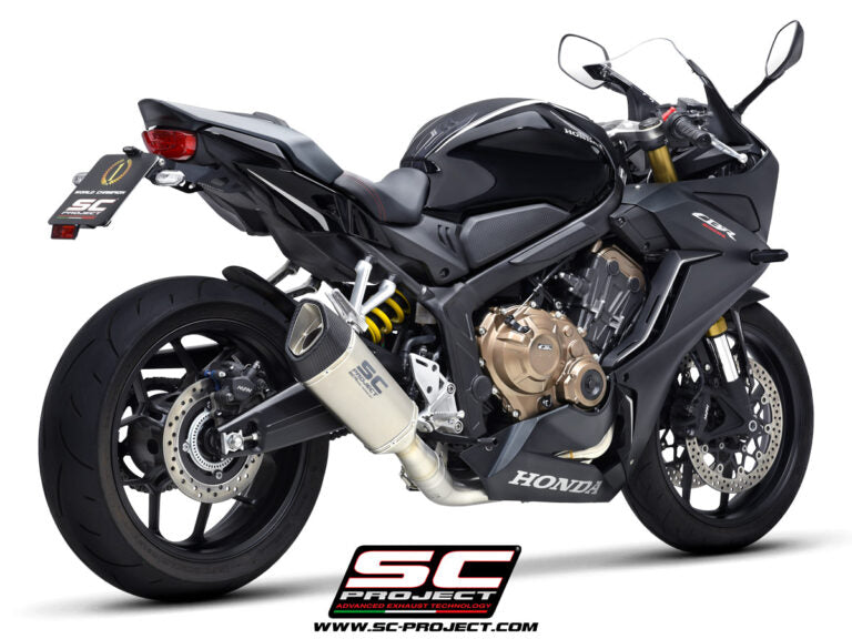 SC Project SC1-R Carbon Full Exhaust System for HONDA CBR650R (2021-2023)
