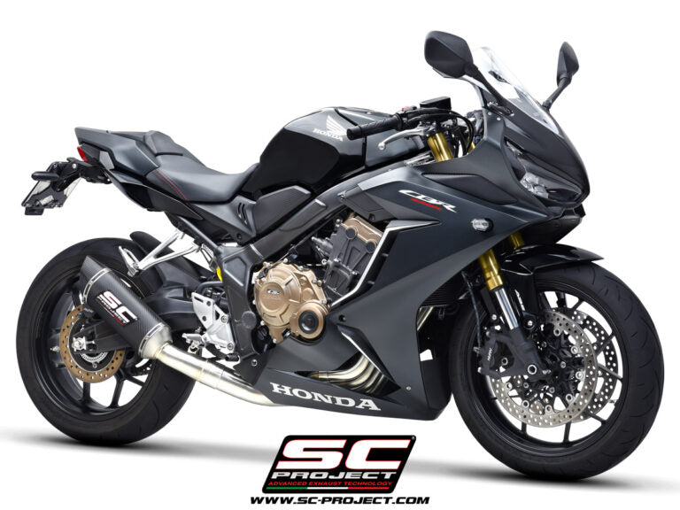 SC PROJECT SC1-S Titanium EXHAUST FULL SYSTEM 4-1 FOR HONDA CBR650 (2021-2022)