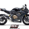 SC PROJECT SC1-S Titanium EXHAUST FULL SYSTEM 4-1 FOR HONDA CBR650 (2021-2022)