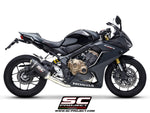 SC Project SC1-S Titanium Full Exhaust System 3-1 for Triumph Street Triple 765 RS (2023-24)