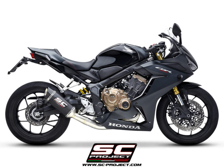 SC Project SC1-S Titanium Full Exhaust System 3-1 for Triumph Street Triple 765 RS (2023-24)
