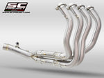 4-2-1 Stainless steel headers, compatible with specific SC-Project range For KAWASAKI Z900 (2020 Onwards)