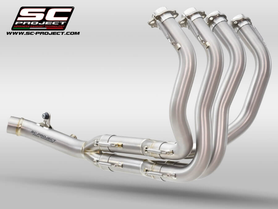 4-2-1 Stainless steel headers, compatible with specific SC-Project range For KAWASAKI Z900 (2020 Onwards)