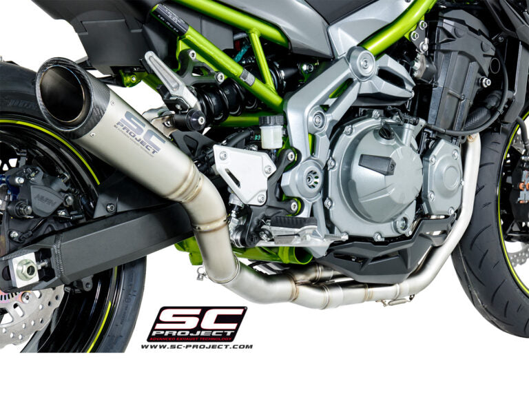SC Project 4-2-1 Titanium Headers Compatible with specific sc-project range for z900 (2020)