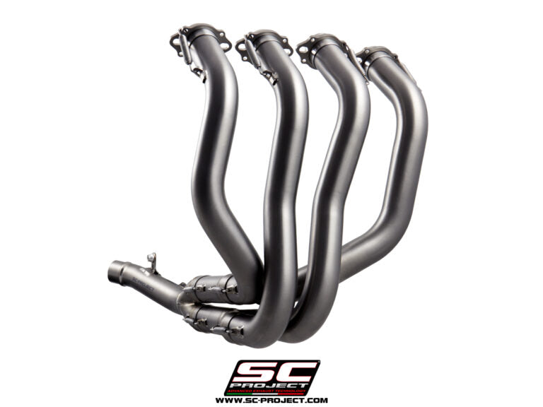 SC Project 4-2-1 Titanium Headers Compatible with specific sc-project range for z900 (2020)