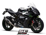 SC Project Exhaust SC1-R Titanium (16-20) with de cat link pipe for ZX 10 R