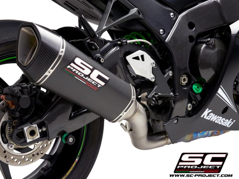 SC Project Exhaust SC1-R Titanium (16-20) with de cat link pipe for ZX 10 R