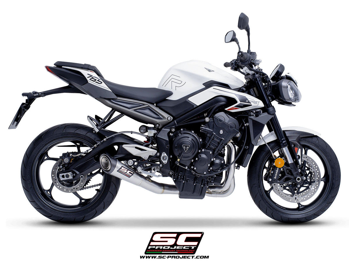 SC-PROJECT | Triumph Street Triple 765 R/RS (2023–2024) SC-Project S1 Full Exhaust System