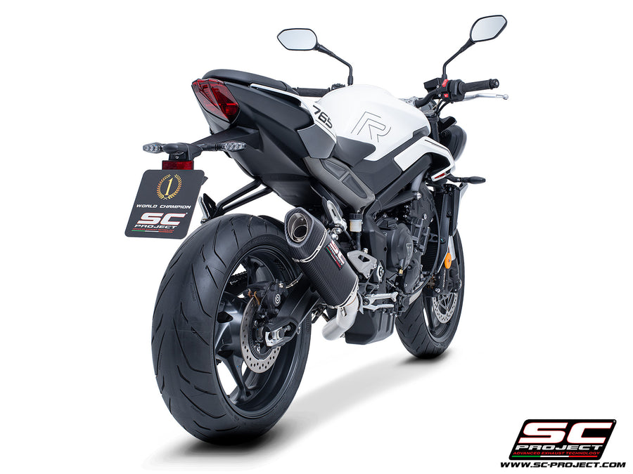 SC-PROJECT | SC-PROJECT Triumph Street Triple 765 R/RS (2024–2026)  SC1-S Full Exhaust System