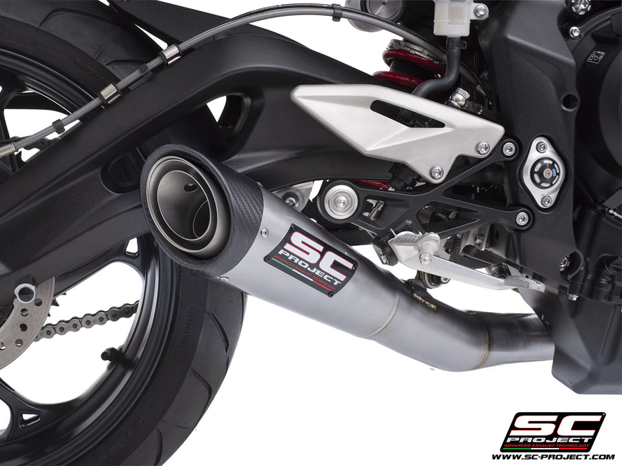 SC-PROJECT | Triumph Street Triple 765 R/RS (2023–2024) SC-Project S1 Full Exhaust System