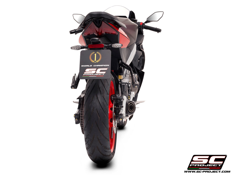 SC-PROJECT | SC-PROJECT S1 STAINLESS STEEL FULL EXHAUST SYSTEM FOR APRILIA RS 457 2024-2026