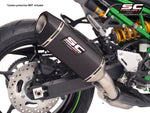 SC Project SC1-S Titanium Exhaust for Z900 (2020) without CARBON Heat Protection