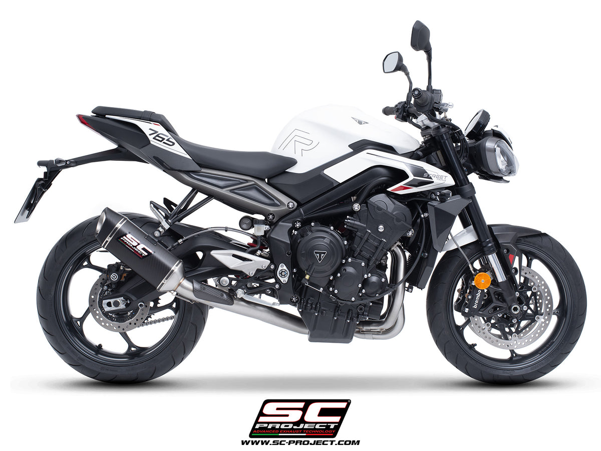 SC-PROJECT | SC-PROJECT Triumph Street Triple 765 R/RS (2024–2026)  SC1-S Full Exhaust System