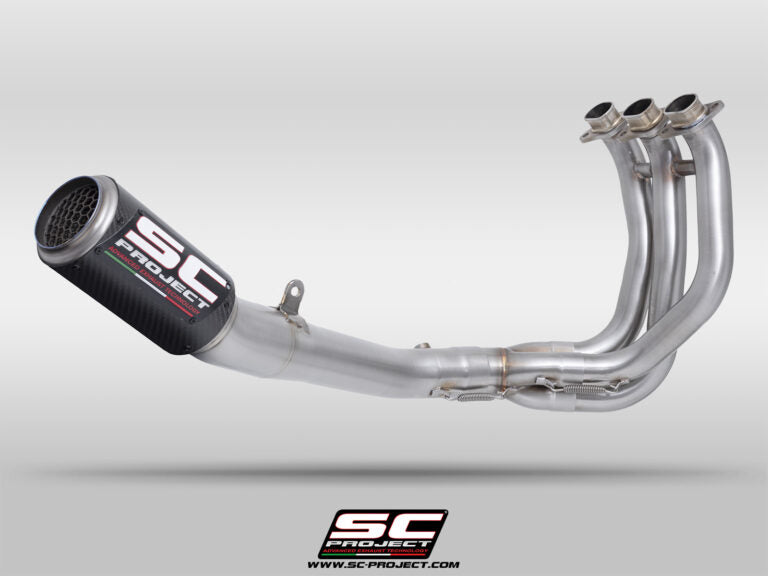SC Project CR-T Titanium Full Exhaust System 3-1 for Triumph Street Triple 765 RS (2023-24)