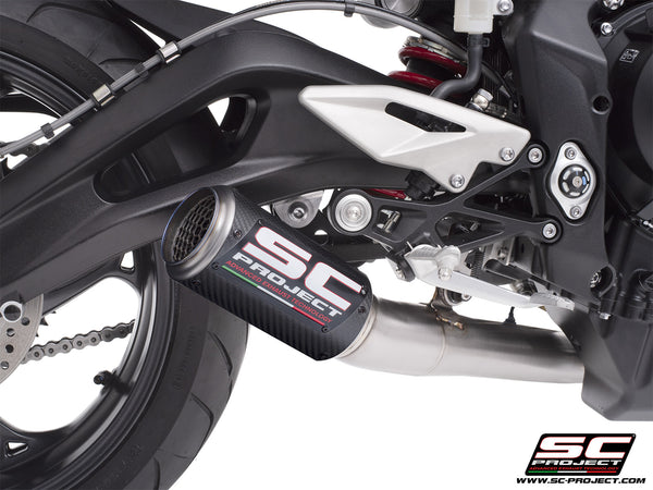 SC-PROJECT | SC-PROJECT Triumph Street Triple 765 R/RS (2024–2026) CR-T Full Exhaust System (Euro 5+)