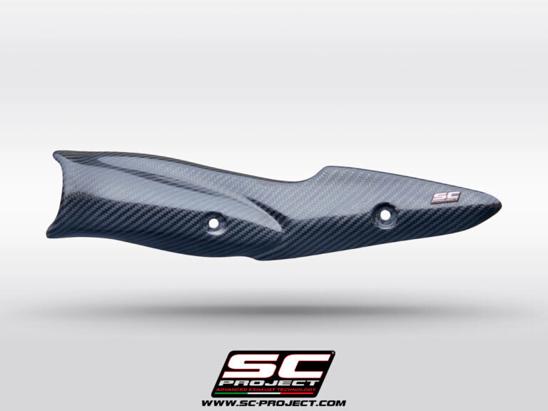 Sc Project carbon fiber Heat shield Protector for Kawasaki Z900 (2025)