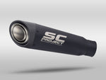 SC Project Exhaust S1 Titanium Matt Black for Z900 (2025)