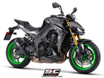 SC-PROJECT | Kawasaki Z1100 SE 2026 SC-Project S1 Titanium Exhaust (Matte Black)