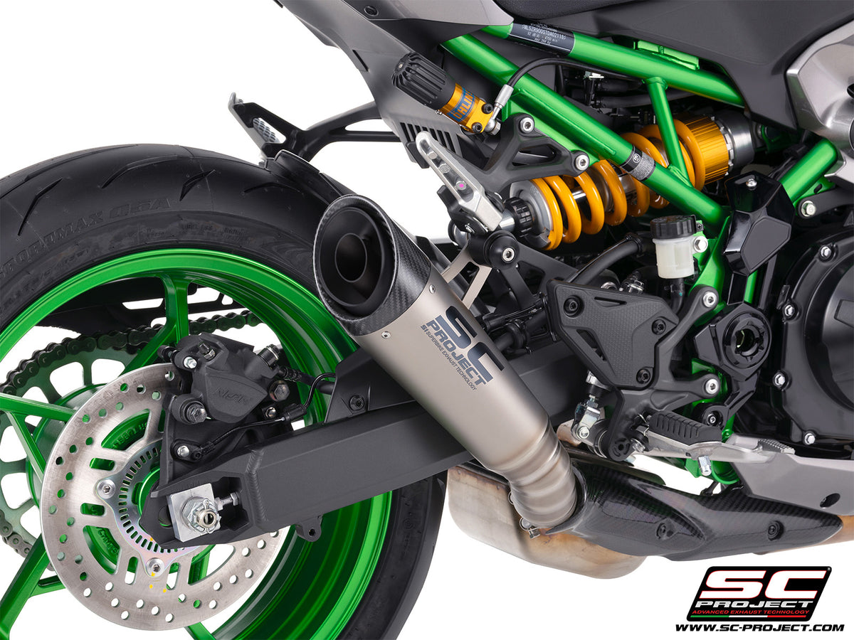 SC-PROJECT | SC PROJECT Kawasaki Z900 (2025+) SC-Project S1 Titanium Exhaust System