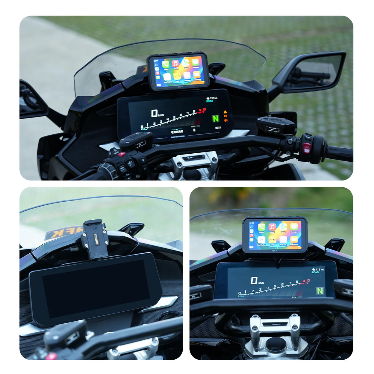 HFK | HFK   CarPlay   Dedicated   Mount   for   BMW Models   with   10.25-inch   Screen
