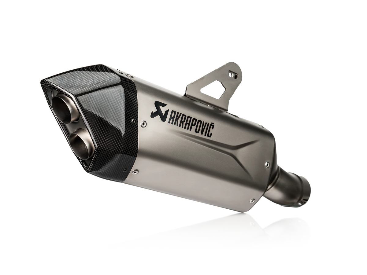 S-B13SO4-HJGT | AKRAPOVIC | BMW R 1300 GS 2024-25- Slip-On Line (Titanium)