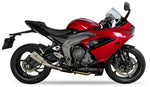 Ixil Exhaust |Triumph Daytona 660 IXRACE MK2 Stainless Steel Conical Full Exhaust System