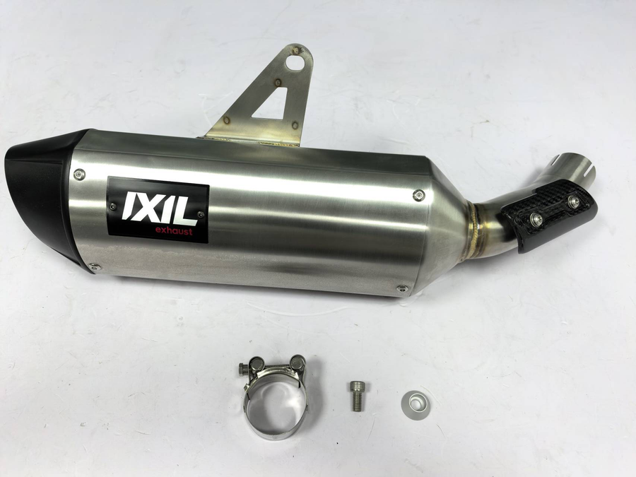 IXIL Exhaust Silencer for BMW 450GS - Stainless Steel Slip-On Performance Muffler | Dual Sport Edition