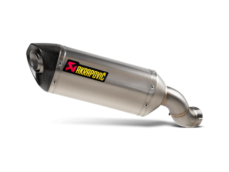 AKRAPOVIC |Kawasaki Z900 2017 -2019 Slip-On Line (Titanium) | S-K9SO8-HZT/1