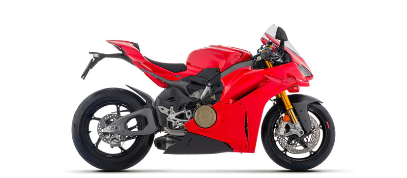 ARROW EXHAUST | Ducati Panigale V4 2025 | Titanium Works silencer with titanium link pipes | 71163PK
