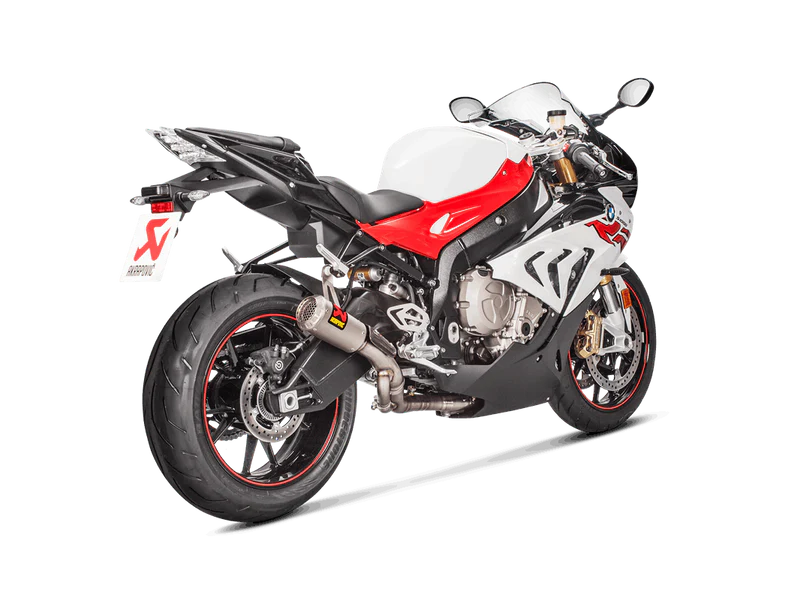 AKRAPOVIC | BMW S 1000 RR 2017-2018 - Slip-On Line (Titanium) - Shorty | S-B10SO8-CUBT
