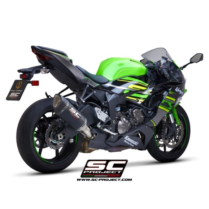 SC-PROJECT | SC-PROJECT Kawasaki ZX-6R (2019-2021) SC-Project SC1-R Carbon Exhaust System