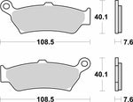 SBS Brake Pad | SBS  1005LS- SINTER FRONT BRAKE PADS