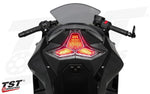 TST | TST PROGRAMMABLE AND SEQUENTIAL LED INTEGRATED TAIL LIGHT FOR KAWASAKI ZX-4RR 2023+ / ZX-4R 2024+/KAWASAKI ZX-10R 2021-2025/KAWASAKI NINJA 400 2018-2023