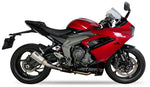 Ixil Exhaust |Triumph Daytona 660 IXIL RC Carbon Cone Full Exhaust System