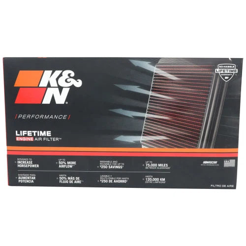 K&N Air Filter for KAWASAKI ZX 6R 2018 ONWARDS INDIA (KA-6009)