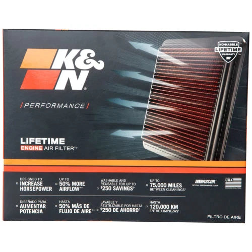 K&N Air Filter for TRIUMPH BONNEVILLE T100 2017 ONWARDS / T120 / STREET WIN 2016 ONWARDS / SCRAMBLER (TB-9016)
