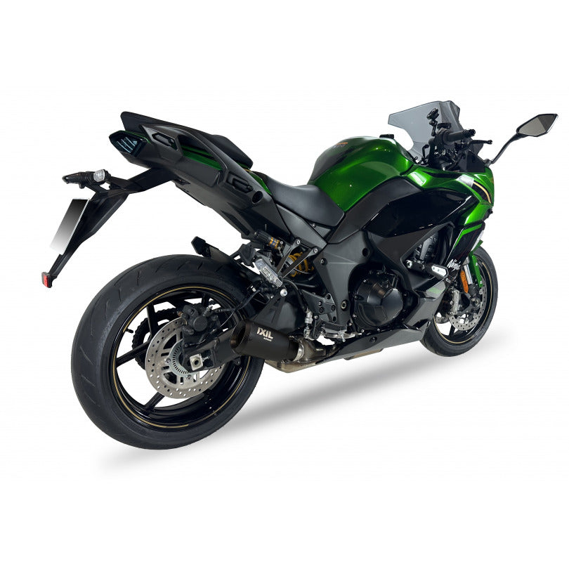 IXIL EXHAUST | Kawasaki Ninja 1100sx 2025+ SLIP ON – RACE XTREM BLACK