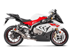 AKRAPOVIC | BMW S 1000 RR 2017-2018 - Slip-On Line (Titanium) - Shorty | S-B10SO8-CUBT