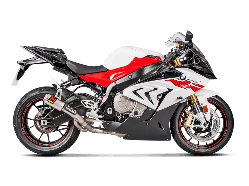 AKRAPOVIC | BMW S 1000 RR 2017-2018 - Slip-On Line (Titanium) - Shorty | S-B10SO8-CUBT
