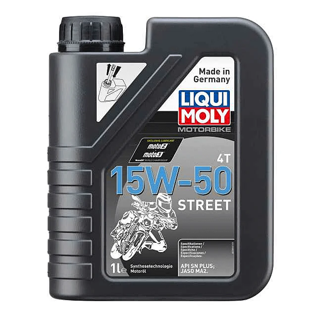 LIQUI MOLY 2555 | 4T 15W-50 Street – 1L | ENGINE OIL