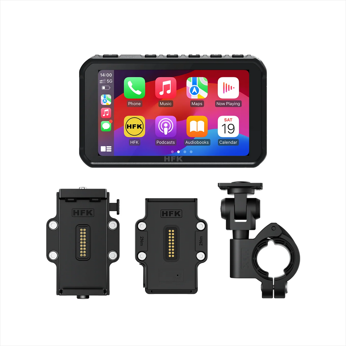 HFK | HC50-RM   Smart   Motorcycle   CarPlay (Quick-Release)