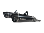 S-S13SO4-HRAATBL | AKRAPOVIC EXHAUST | Suzuki GSX-1300R Hayabusa 2025-2026 Titanium Slip-On Line Exhaust System