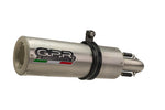 E5.BM.DBHOM.93.M3.INOX | G.P.R EXHAUST | BMW G310 R 2022-2024 Full system exhaust, including removable db killer