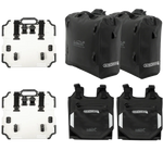 LOBOO Inflatable Motorcycle Side Bag Set – ALPS Series Waterproof Travel Saddle Bags (Available in 23L, 30L, or Mixed 23L+30L Options)