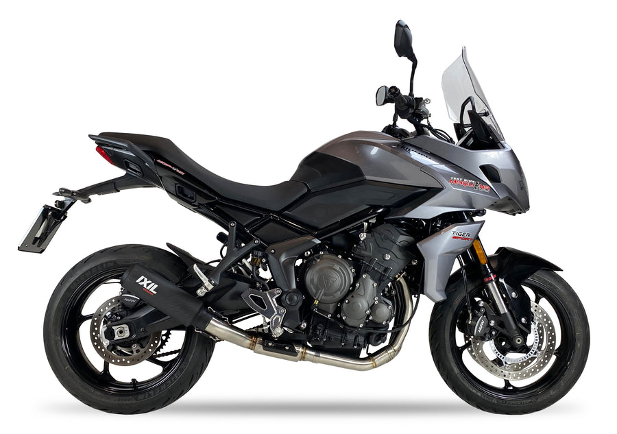 Ixil Exhaust | Triumph Tiger 660 Sport (2022) IXIL RCR Carbon Fibre Full Exhaust System