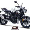 SC Project S1 Stainless Steel 3-1 Full Exhaust System for Triumph Street Triple 765 RS (2023-24)