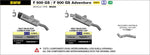 72653AKN | ARROW EXHAUST | BMW F 900 GS / GS Adventure 2024 | Indy Race EVO aluminium "Dark" silencer with carby end cap Current price