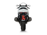 S-S13SO4-HRAATBL | AKRAPOVIC EXHAUST | Suzuki GSX-1300R Hayabusa 2025-2026 Titanium Slip-On Line Exhaust System