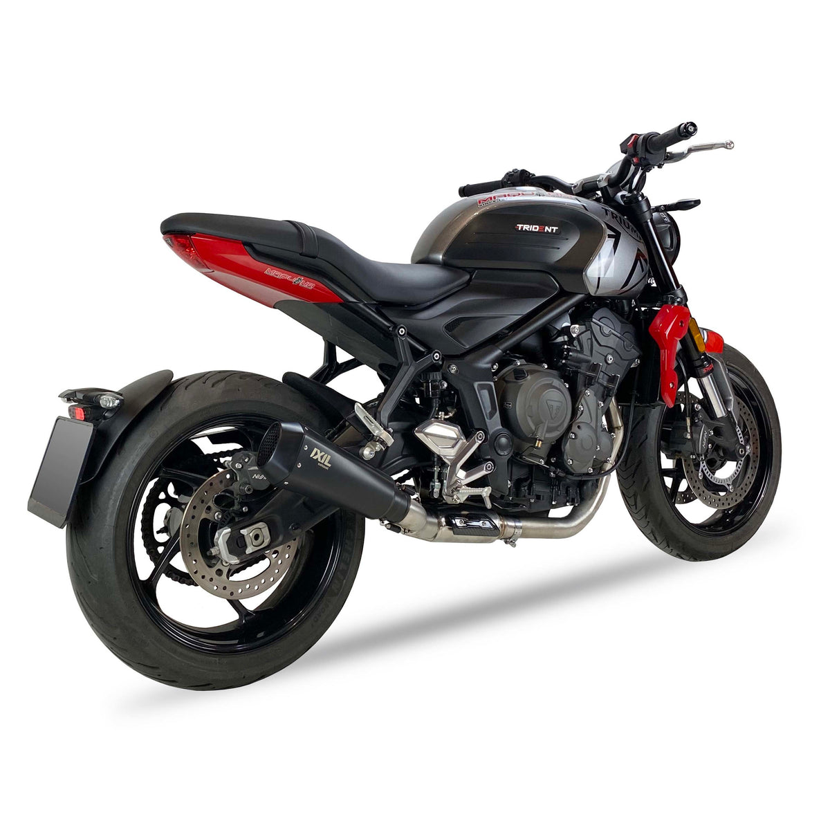 Ixil Exhaust | Triumph Trident 660 IXIL RC1B Black Full Exhaust System